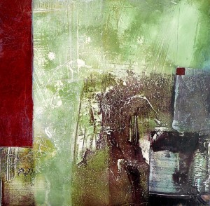 Two-Sheds-Mixed-Media-on-board-30x30cm